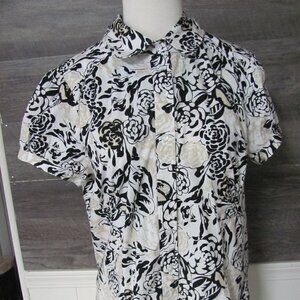 ALFANI   LADIES SHORT SLEEVE BLOUSE